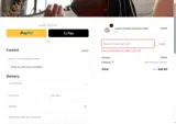 WELCOME10 coupon verification screenshot