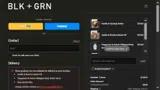 BLKGRNTAKE8OFF coupon verification screenshot