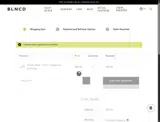 BLNCD Naturals coupon verification screenshot