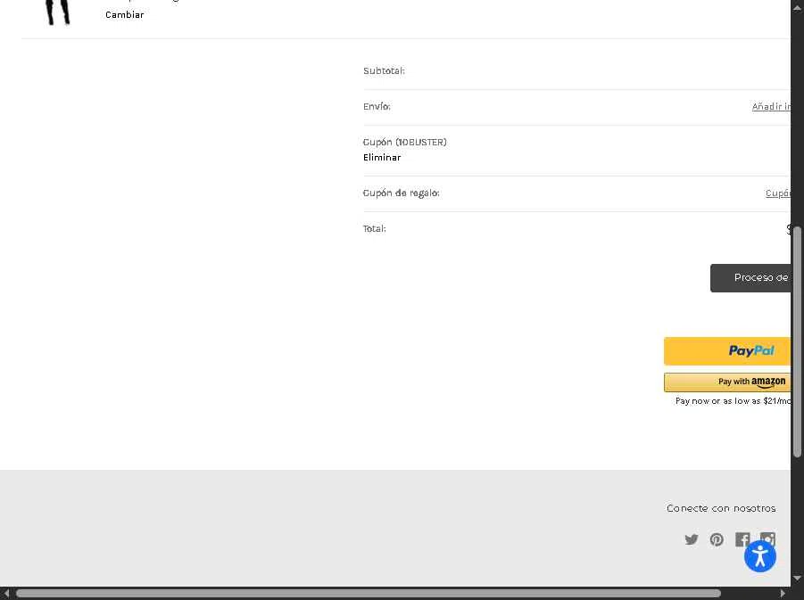 Blockbuster Costumes checkout page showing Blockbuster Costumes promo code box | Screenshot taken by SimplyCodes community member on Dec 12, 2025