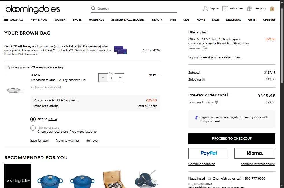 Bloomingdale's Promo Codes - 15% Off Coupons Nov 2025