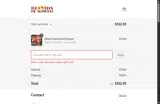 JUSTBECAUSE coupon verification screenshot