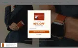 WELCOME coupon verification screenshot