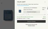 Blue Bottle Coffee coupon verification screenshot
