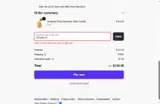SPRING15 coupon verification screenshot