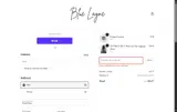 Blue Layne Boutique coupon verification screenshot