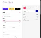 Blue Moon Fabrics coupon verification screenshot