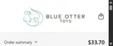 Blue Otter Toys coupon verification screenshot