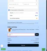 Blue Sky Fitness Supply coupon verification screenshot