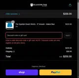Bluesmiths coupon verification screenshot