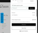 TONISA15 coupon verification screenshot