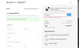 100EL400 coupon verification screenshot