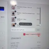 Blush Lotus coupon verification screenshot