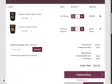 COFFEELOVE coupon verification screenshot
