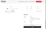 BOCO Gear coupon verification screenshot