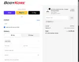 BodyKore coupon verification screenshot