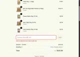 15OFF coupon verification screenshot