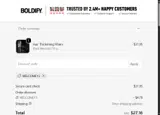 WELCOME15 coupon verification screenshot