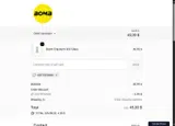 BOMB coupon verification screenshot