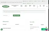 Bond Products coupon verification screenshot