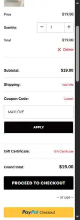 Bonjour Global coupon verification screenshot