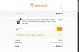 Gift coupon verification screenshot