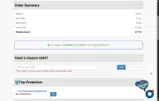 THANKS25 coupon verification screenshot