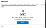 BOOKIES2500 coupon verification screenshot