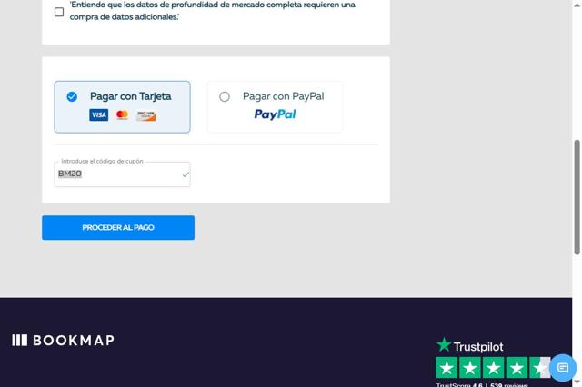 Bookmap checkout page showing Bookmap coupon code box | Screenshot taken by SimplyCodes community member on Aug 30, 2025
