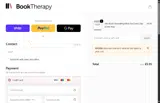 Book Therapy coupon verification screenshot