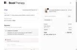 Book Therapy coupon verification screenshot