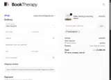 Book Therapy coupon verification screenshot