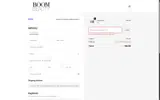 BOOMSPECIAL coupon verification screenshot