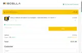 WELCOME coupon verification screenshot