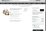 Boston Bruins Shop coupon verification screenshot