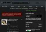 NHL49FS coupon verification screenshot