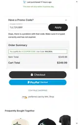 TJL72PJ9RP coupon verification screenshot