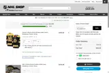 Boston Bruins Shop coupon verification screenshot