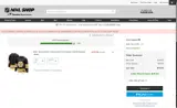 Boston Bruins Shop coupon verification screenshot