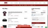Boston College Eagles coupon verification screenshot