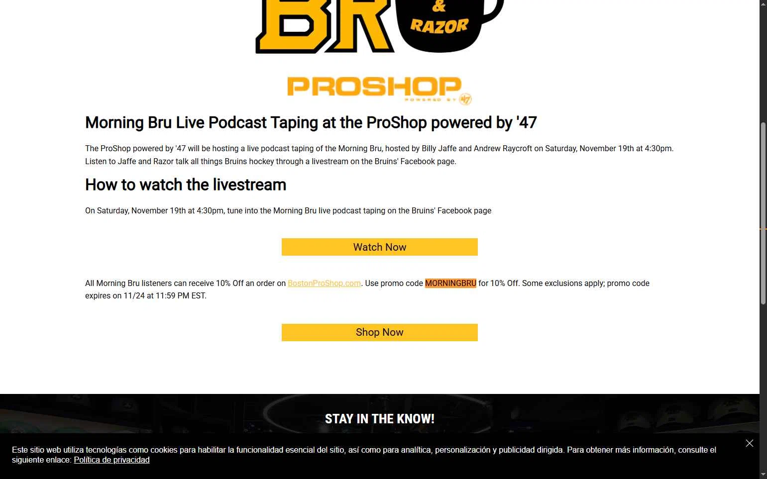 Boston ProShop checkout page showing Boston ProShop coupon code box | Screenshot taken by SimplyCodes community member on Sep 1, 2025