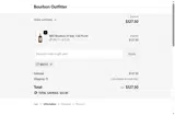 Bourbon Outfitter coupon verification screenshot