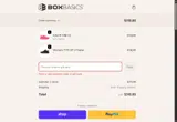 Box Basics coupon verification screenshot