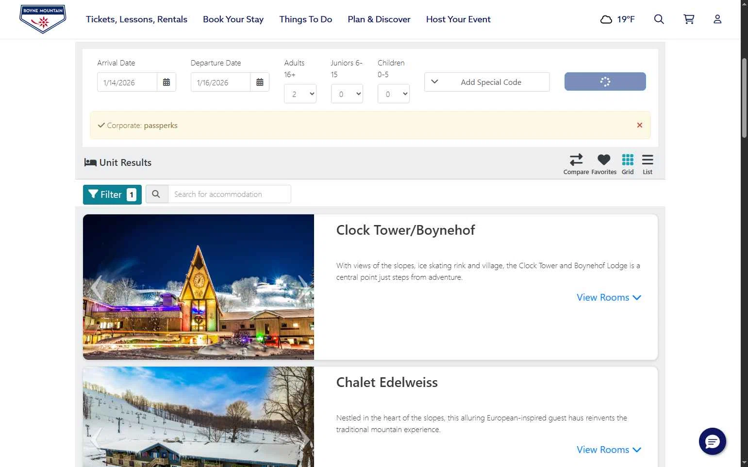 Boyne Mountain Resort checkout page showing Boyne Mountain Resort promo code box | Screenshot taken by SimplyCodes community member on Jan 14, 2026