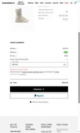 TREAT40 coupon verification screenshot