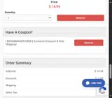 BDSUNMAKEPOWER coupon verification screenshot