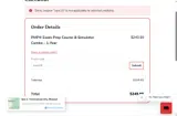 Brain Sensei coupon verification screenshot