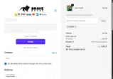 Brave Books coupon verification screenshot