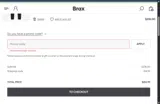 Brax coupon verification screenshot