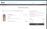 Brax coupon verification screenshot
